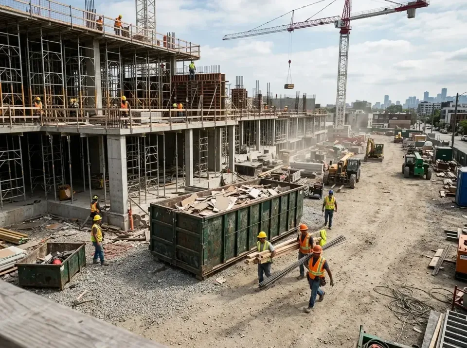 commercial-construction-site-w-002 — frequently asked questions, Low Cost Construction Dumpster Rental in Melwood, MD